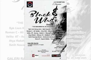 Pameran Dua Dimensi ‘Black & White’: Ekspresi Hitam-Putih di Galeri Raos
